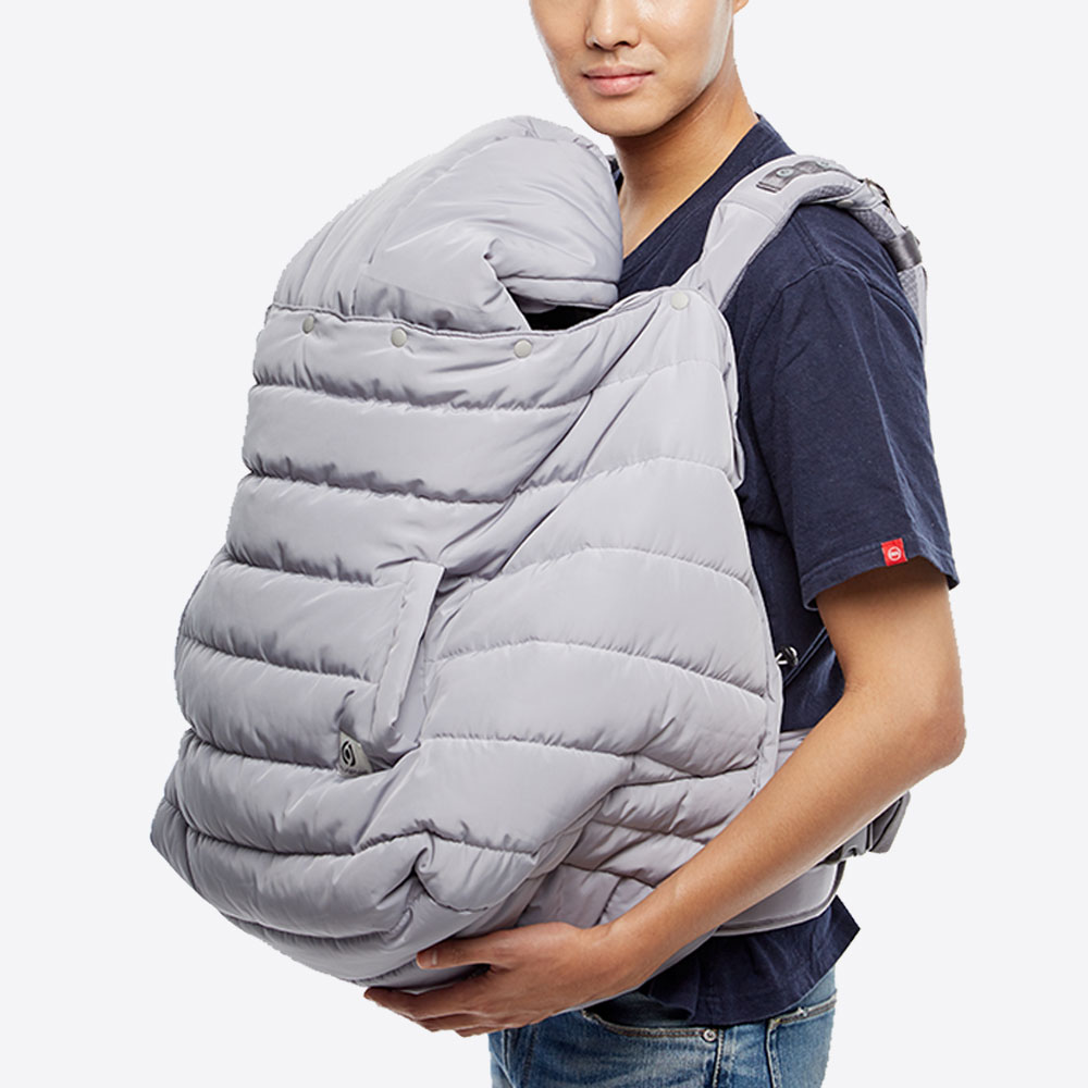 코쿤 베이비 캐리어 워머 라이트그레이 지금 구매하거나 상세 정보를 확인하세요 허그파파(HUGPAPA)